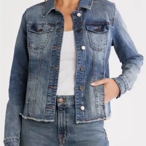 Kut from the Kloth Classic Blue Denim Jacket